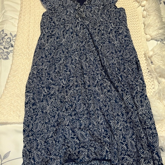 J. McLaughlin Blue Floral Dress - Picture 5 of 5